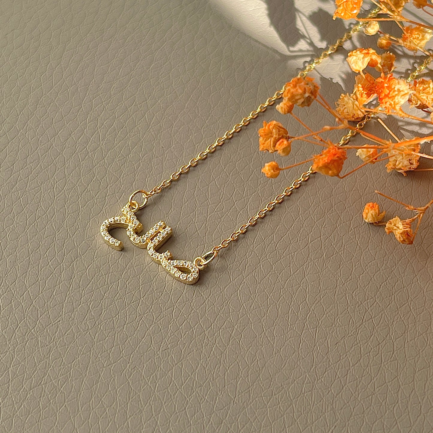 Signature Pavé Name Necklace
