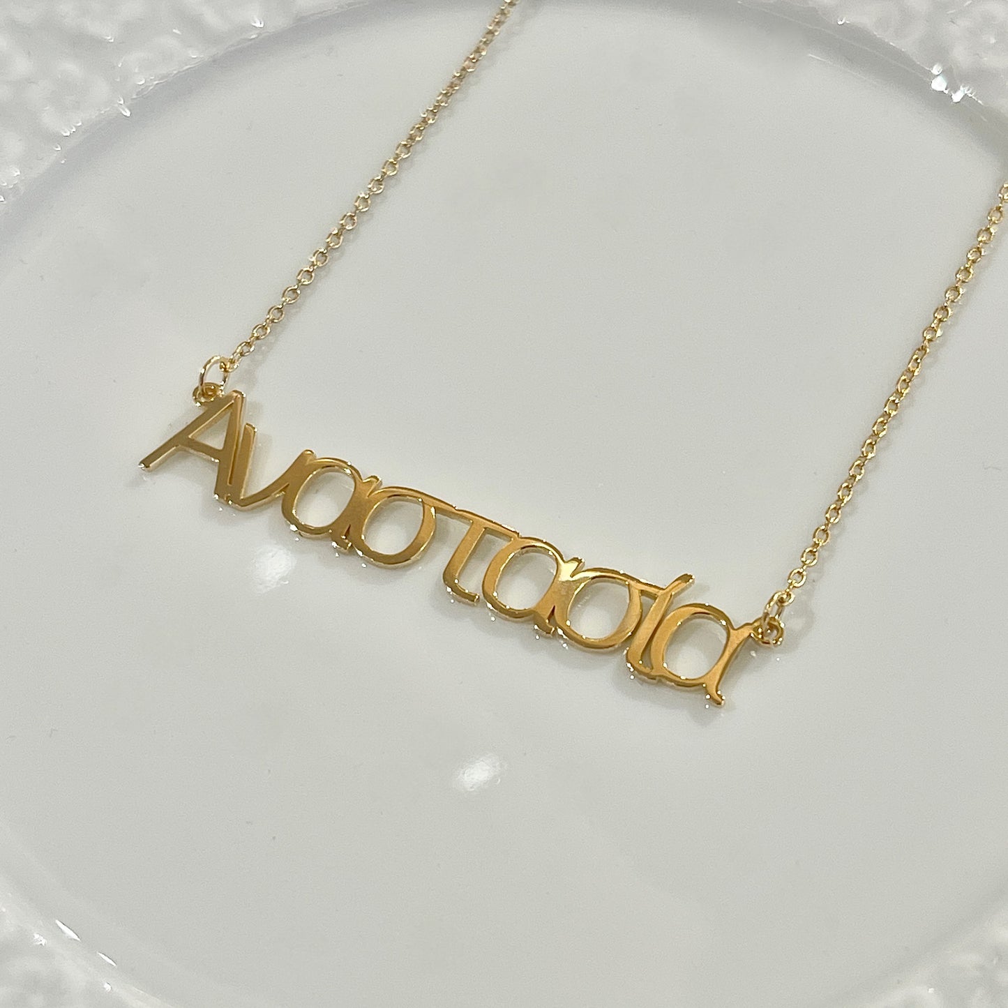 Signature Name Necklace